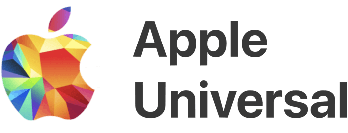 Apple unversal logo